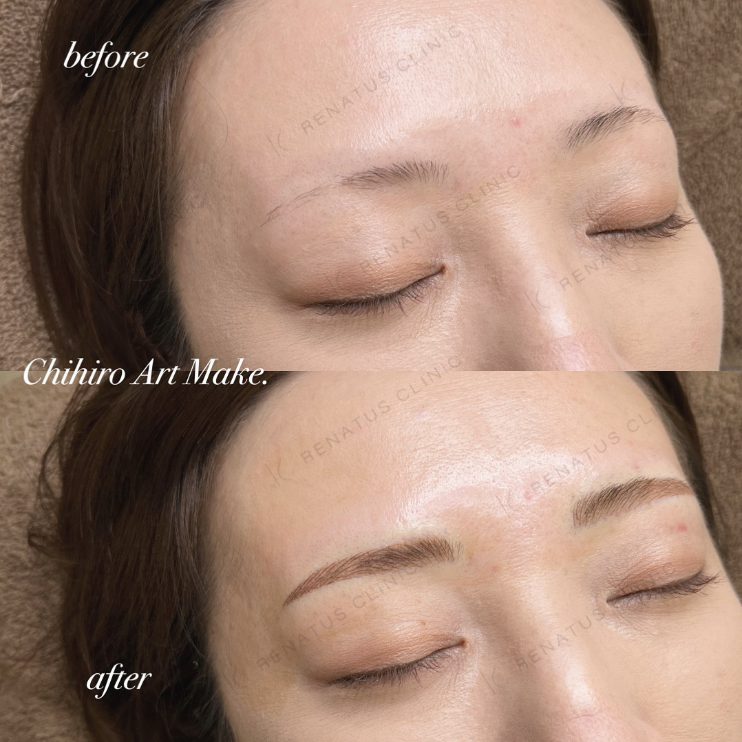 仙台で高品質のアートメイク￥44,000